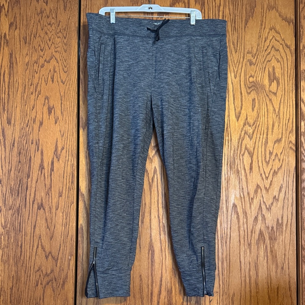 Athleta Gray Track Pants